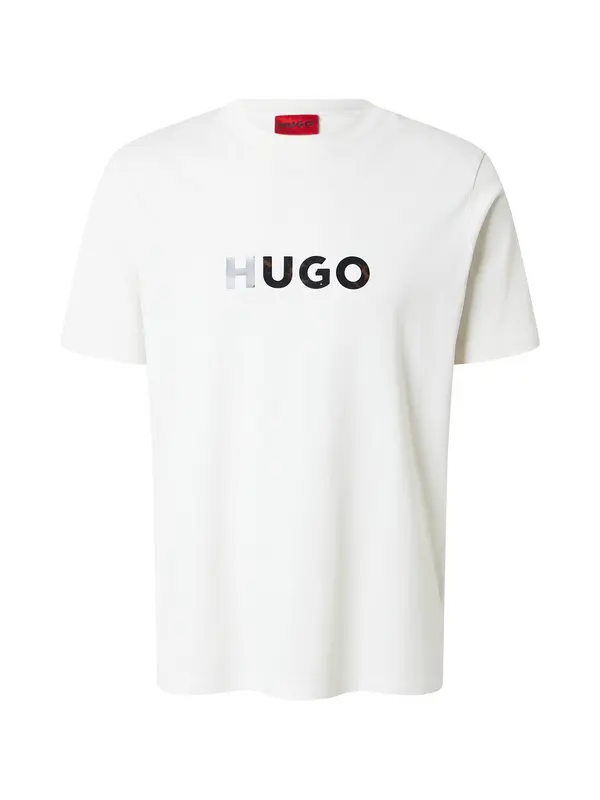 HUGO HUGO Majica 'Dumeo'  ecru / črna