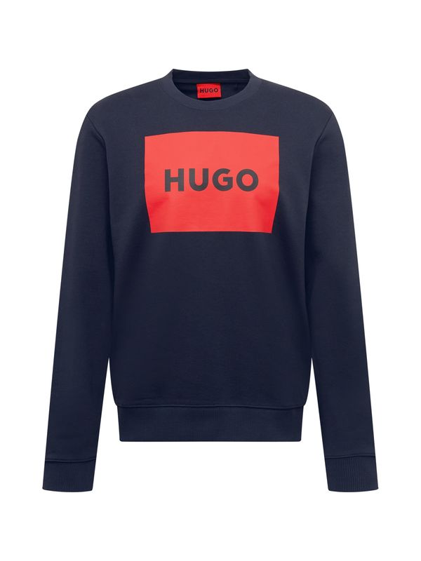HUGO HUGO Majica 'Duragol222'  marine / rdeča