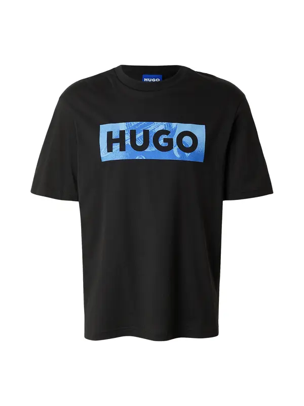 HUGO HUGO Majica 'Nalien'  modra / črna