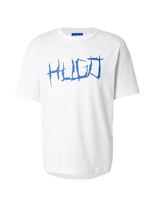 HUGO HUGO Majica 'Namerix'  modra / bela