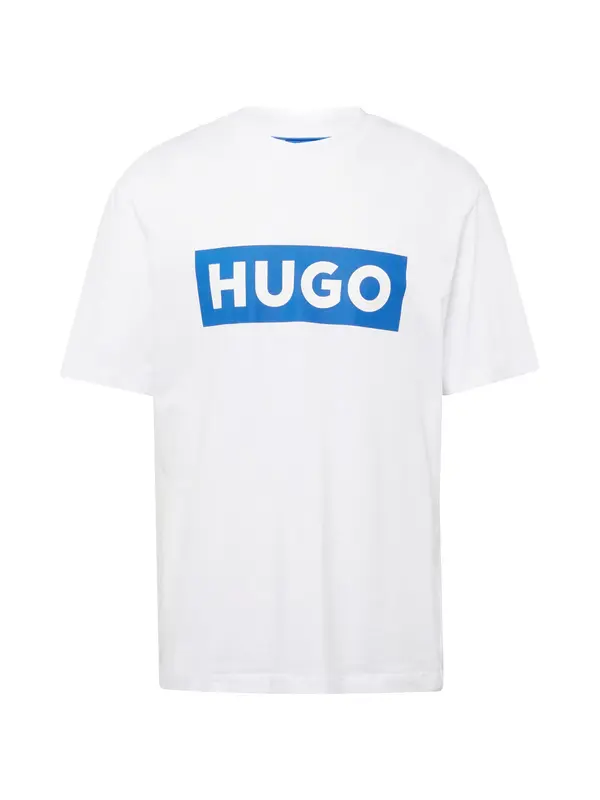 HUGO HUGO Majica 'Nico'  modra / bela