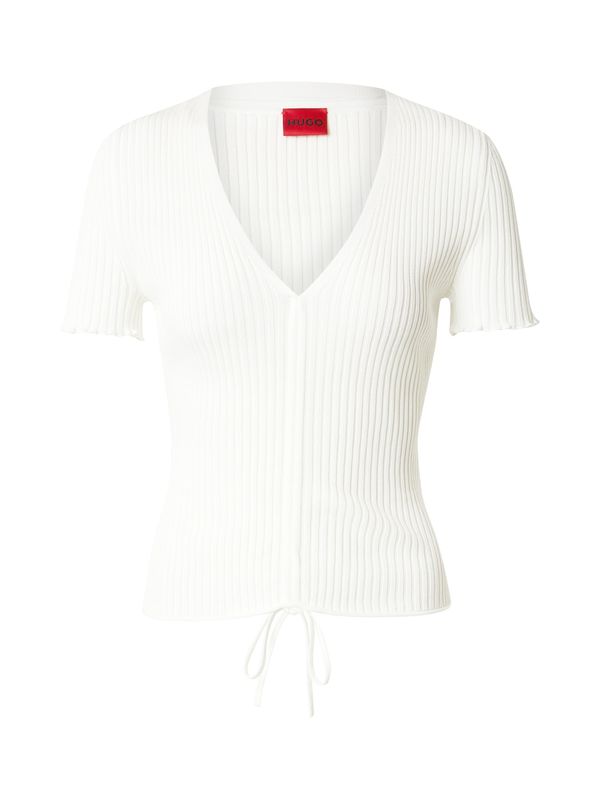 HUGO HUGO Majica 'Slisera'  bela