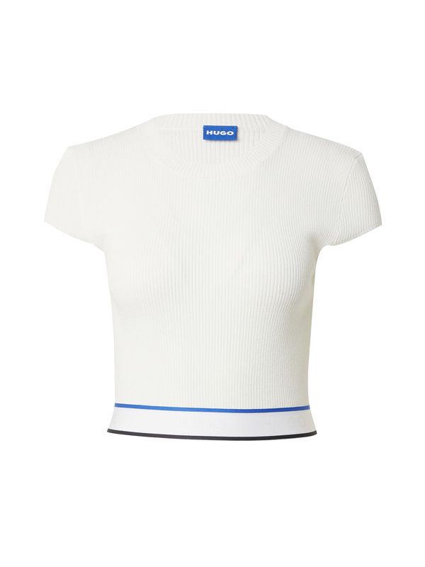 HUGO HUGO Majica 'Succore'  modra / črna / bela