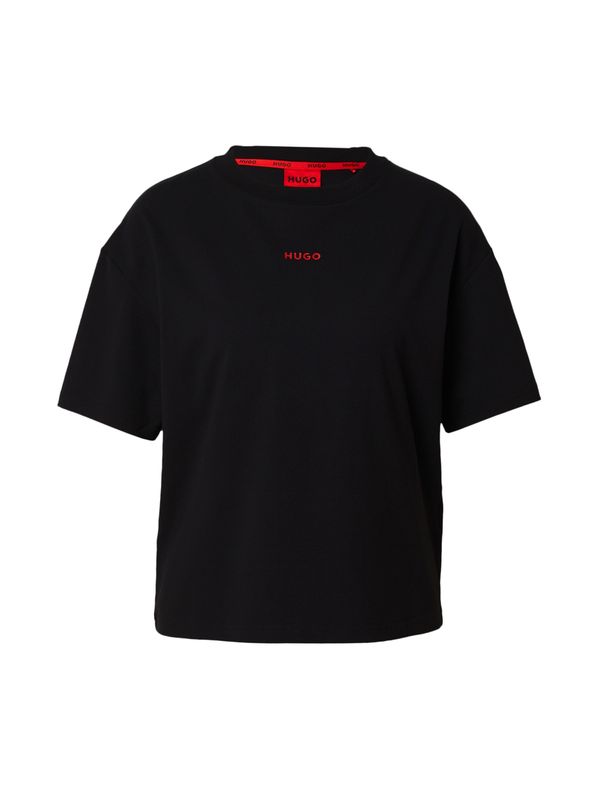 HUGO HUGO Majica za spanje 'SHUFFLE'  rdeča / črna