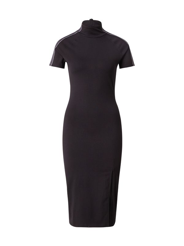 HUGO HUGO Obleka 'Noelle'  črna / bela