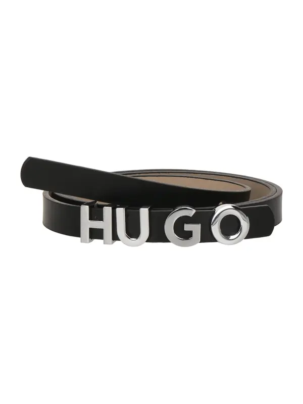 HUGO HUGO Pas 'Zula'  črna / srebrna