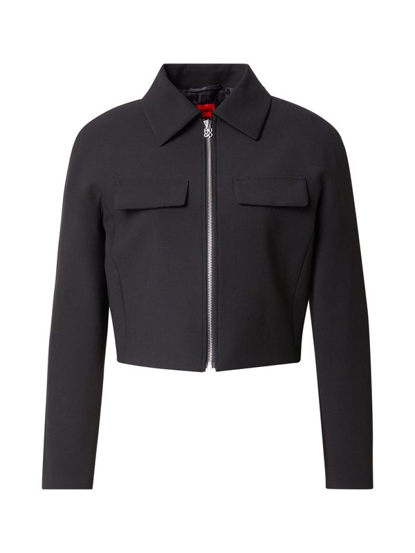 HUGO HUGO Prehodna jakna 'Anero'  črna