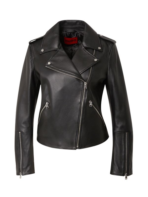 HUGO HUGO Prehodna jakna 'Lujana'  črna