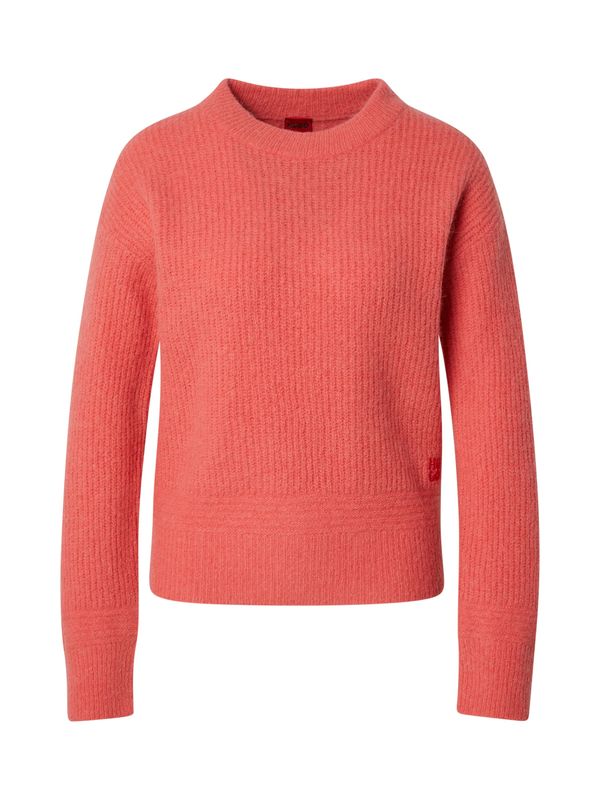 HUGO HUGO Pulover 'Scevanu'  rdeča