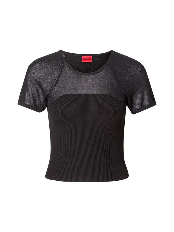 HUGO HUGO Pulover 'Slevetta'  črna