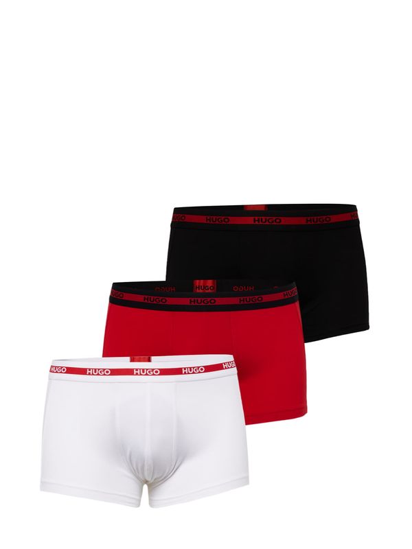 HUGO Red HUGO Red Boksarice  krvavo rdeča / črna / bela