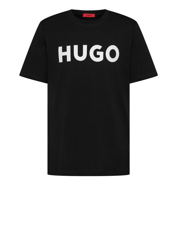 HUGO Red HUGO Red Majica  črna / bela