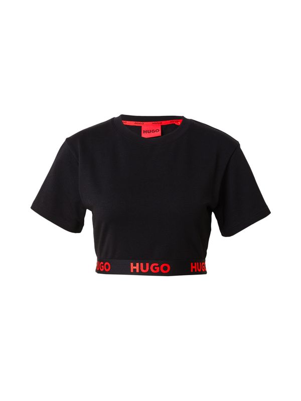HUGO Red HUGO Red Majica za spanje  rdeča / črna