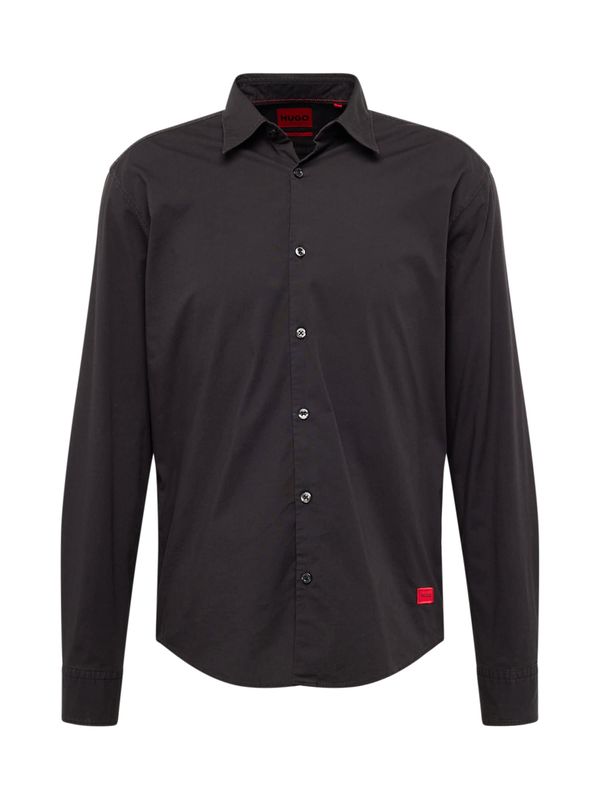 HUGO Red HUGO Red Srajca 'Ermo'  rdeča / črna