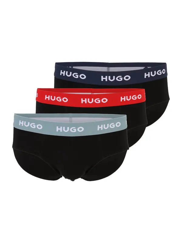 HUGO HUGO Spodnje hlačke  mornarska / antracit / meta / rdeča