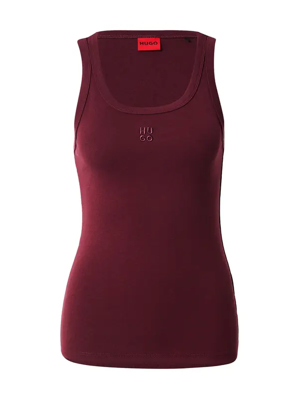 HUGO HUGO Top 'Datamia'  temno liila
