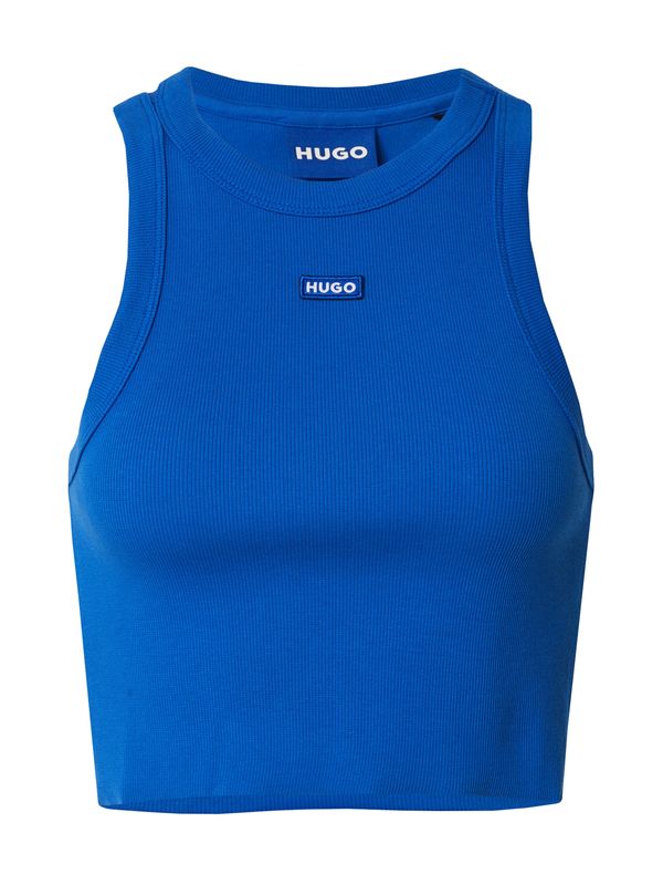 HUGO HUGO Top  kobalt modra / bela