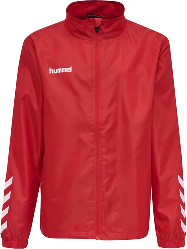 Hummel Hummel Funkcionalna jakna 'Promo'  rdeča / bela