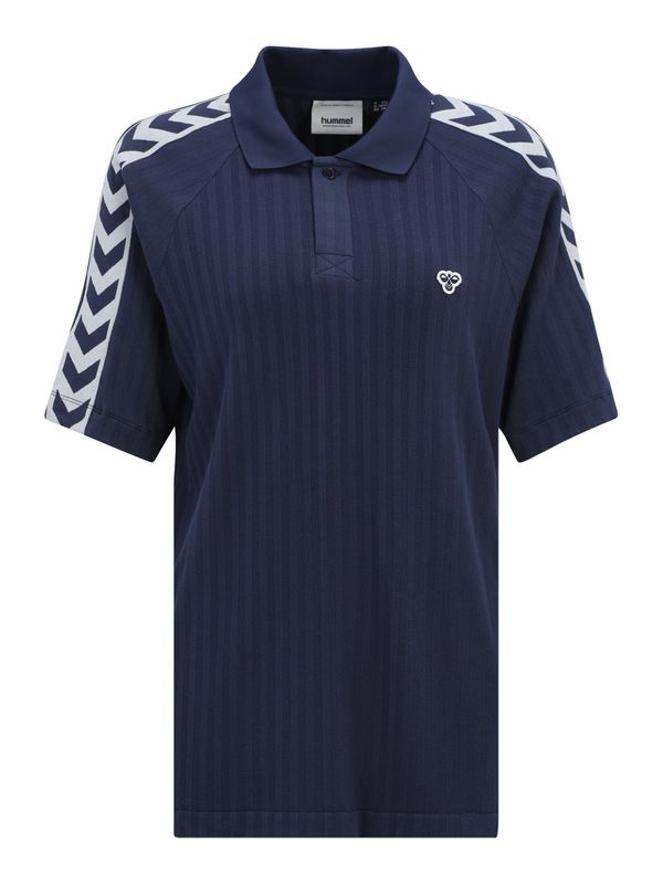 Hummel Hummel Funkcionalna majica 'ARCHIVE'  marine / bela