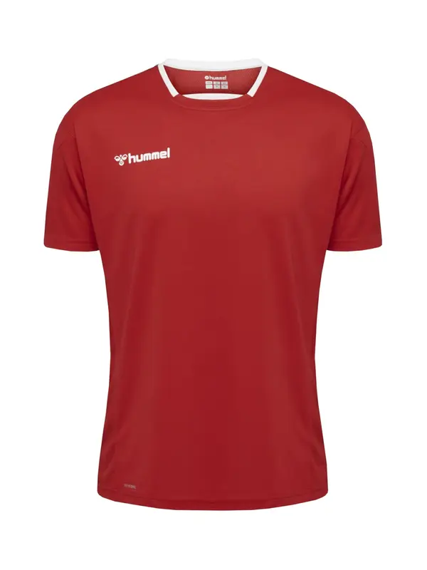 Hummel Hummel Funkcionalna majica 'Authentic'  krvavo rdeča / bela