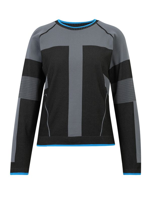 Hummel Hummel Funkcionalna majica  azur / siva / črna