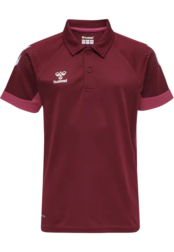 Hummel Hummel Funkcionalna majica  bordo / bela
