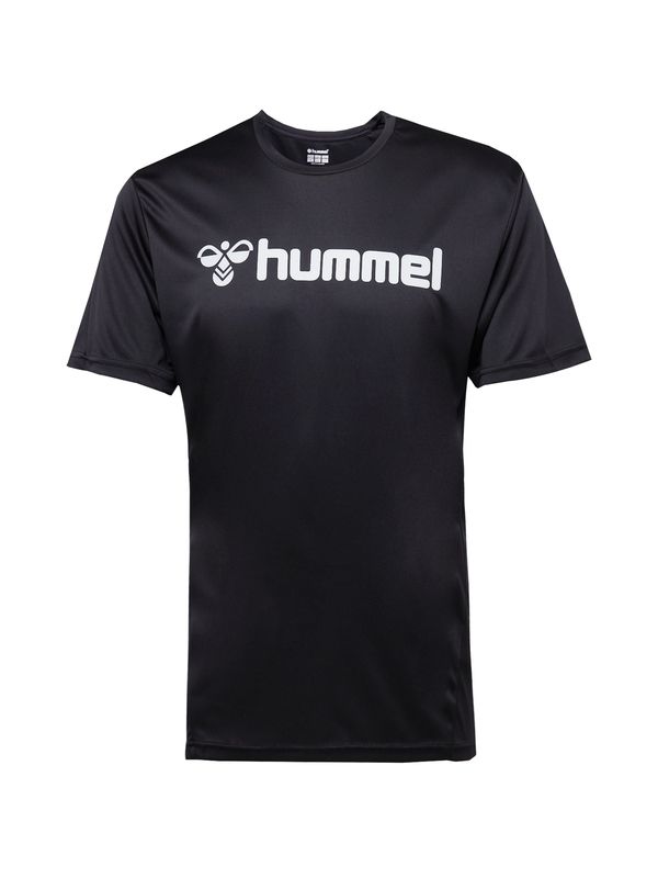 Hummel Hummel Funkcionalna majica  črna / bela