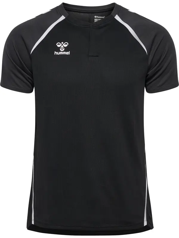 Hummel Hummel Funkcionalna majica 'Lead 2.0'  črna / bela