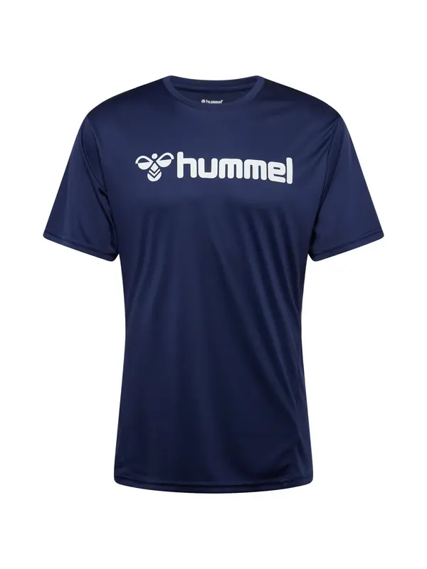 Hummel Hummel Funkcionalna majica  marine / bela