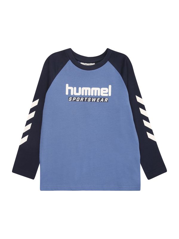 Hummel Hummel Funkcionalna majica  modra / mornarska / bela