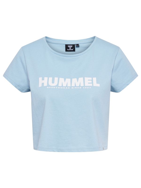 Hummel Hummel Funkcionalna majica  nebeško modra / bela