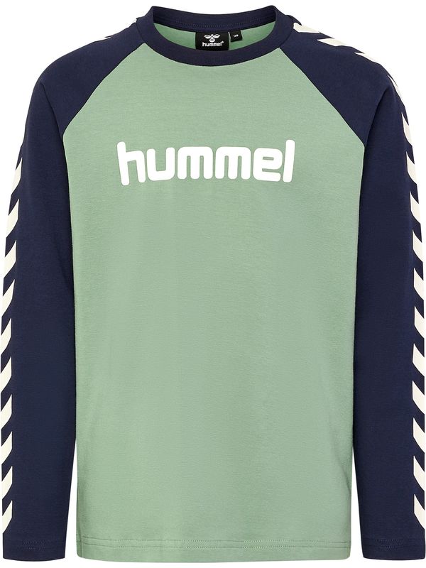 Hummel Hummel Funkcionalna majica  pastelno zelena / črna / bela