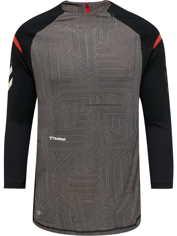 Hummel Hummel Funkcionalna majica 'Pro XK Game'  temno siva / rdeča / črna / bela