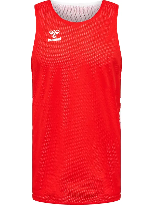 Hummel Hummel Funkcionalna majica  rdeča / bela