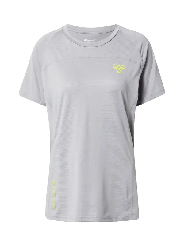 Hummel Hummel Funkcionalna majica  siva / limeta
