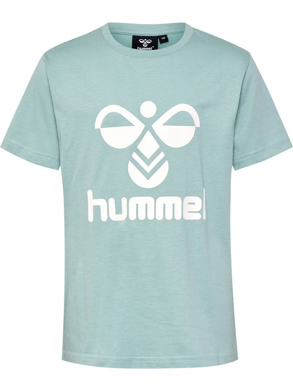 Hummel Hummel Funkcionalna majica 'Tres'  turkizna / bela