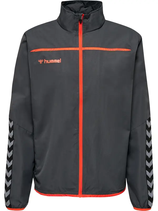 Hummel Hummel Jakna za trening 'Authentic'  siva / antracit / oranžna / črna