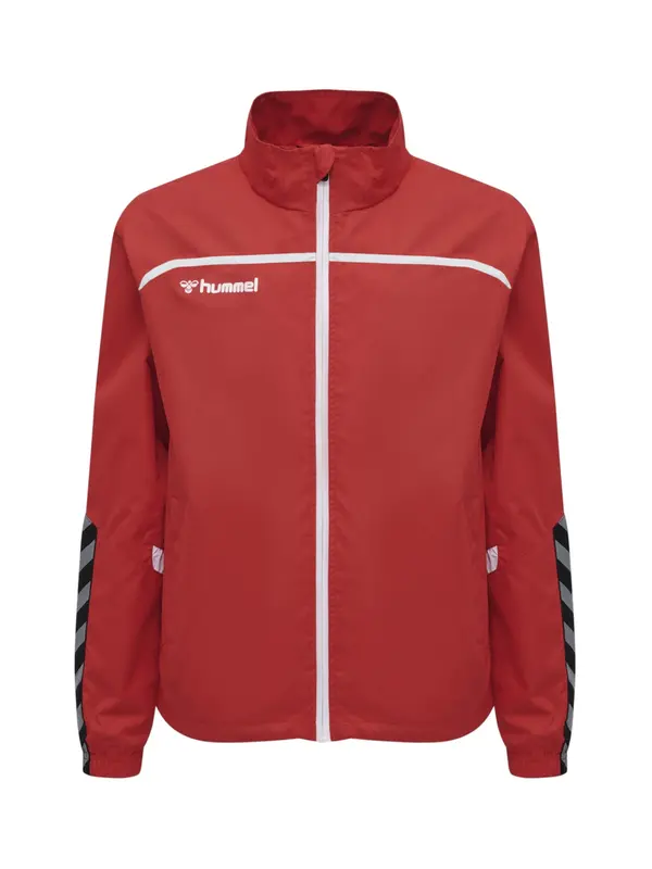 Hummel Hummel Jakna za trening 'Authentic'  siva / rdeča / črna / bela
