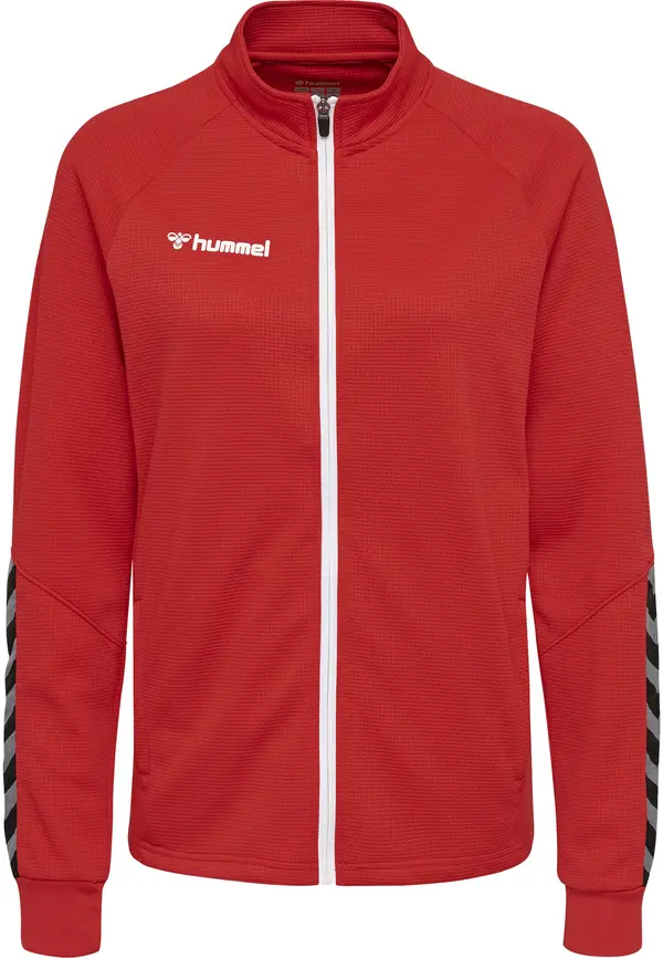 Hummel Hummel Jakna za trening 'Authentic'  siva / rdeča / črna / bela
