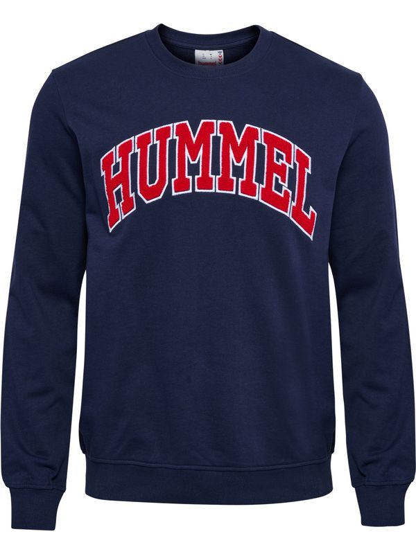 Hummel Hummel Majica 'Bill'  marine / rdeča / bela