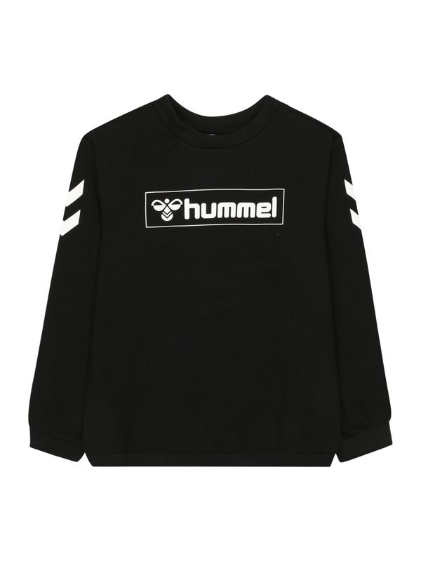 Hummel Hummel Majica  črna / bela