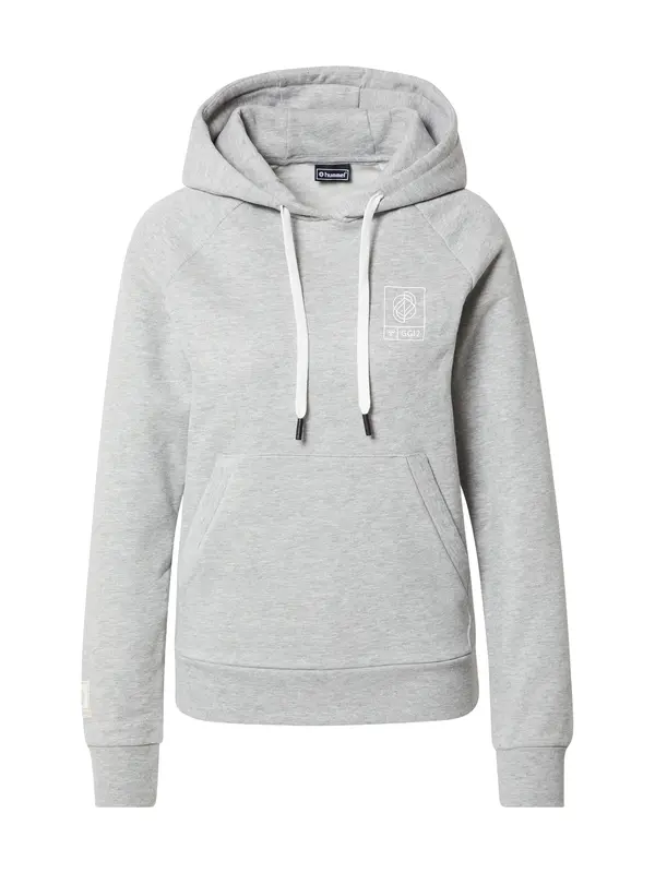 Hummel Hummel Majica 'GG12'  pegasto siva / bela