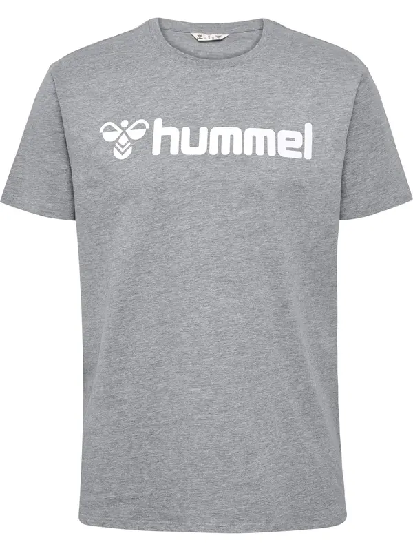 Hummel Hummel Majica 'Go 2.0'  pegasto siva / bela