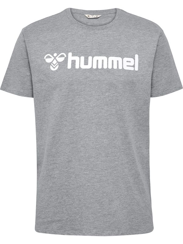 Hummel Hummel Majica 'Go 2.0'  pegasto siva / bela