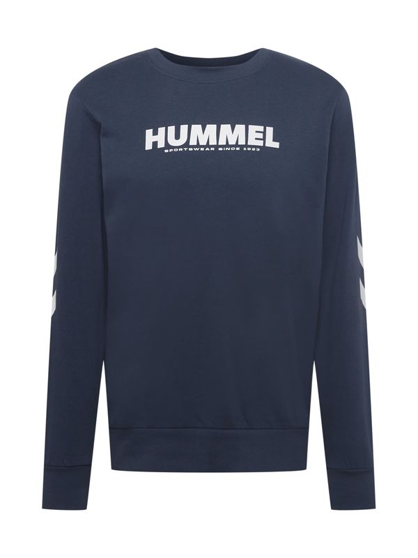 Hummel Hummel Majica 'Legacy'  golobje modra / bela