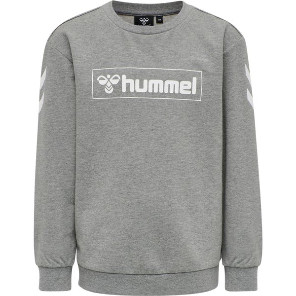 Hummel Hummel Majica  pegasto siva / bela