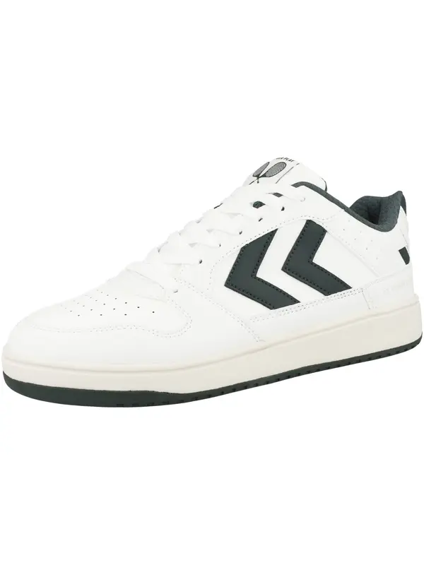 Hummel Hummel Nizke superge 'Power Play'  temno zelena / bela
