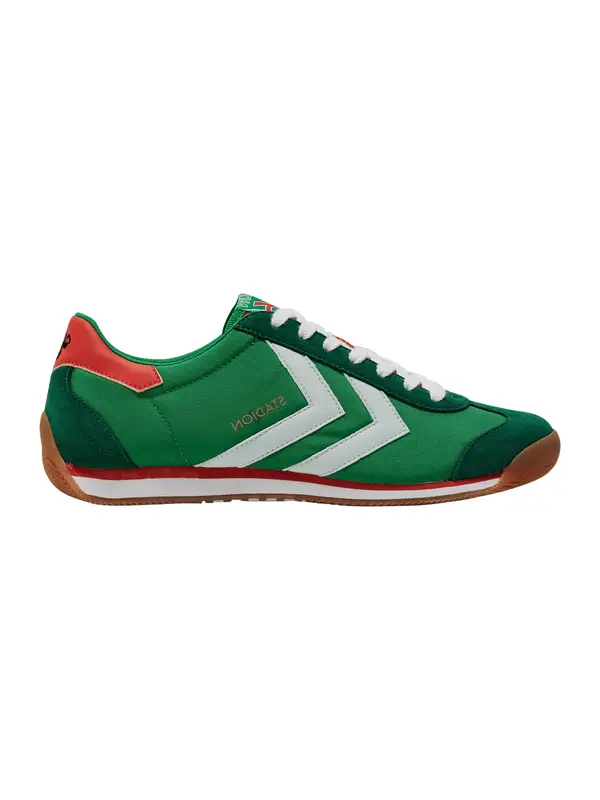 Hummel Hummel Nizke superge 'Stadion'  zelena / temno zelena / rdeča / bela