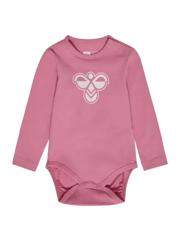 Hummel Hummel Pajac/bodi  svetlo roza / off-bela