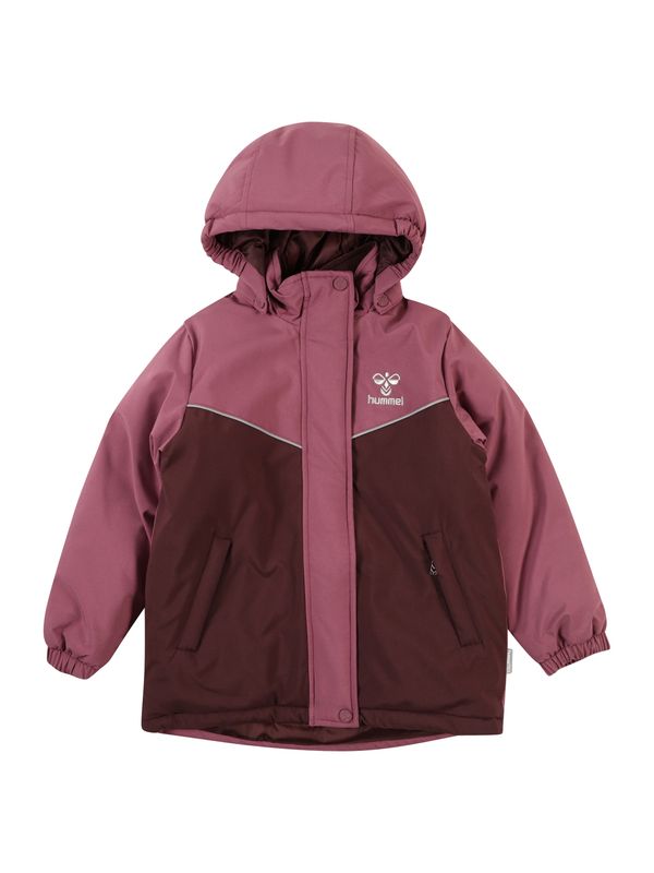 Hummel Hummel Prehodna jakna 'JOSSE'  mauve / jagoda / srebrna